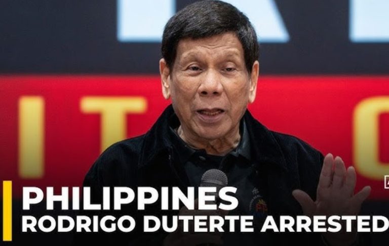 Ex Presiden Filipina Duterte Ditangkap