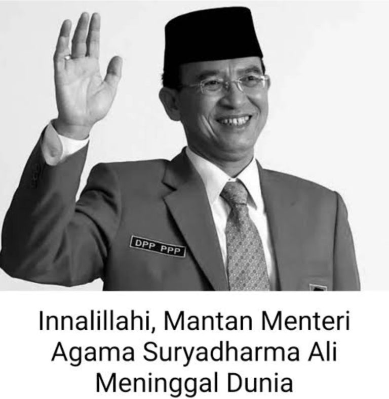 Mantan Menag Suryadharma Ali Tutup Usia