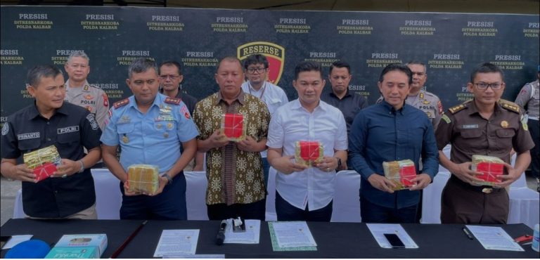 Penyelundupan Sabu 6,5 Kg Jaringan Malaysia-Indonesia Digagalkan