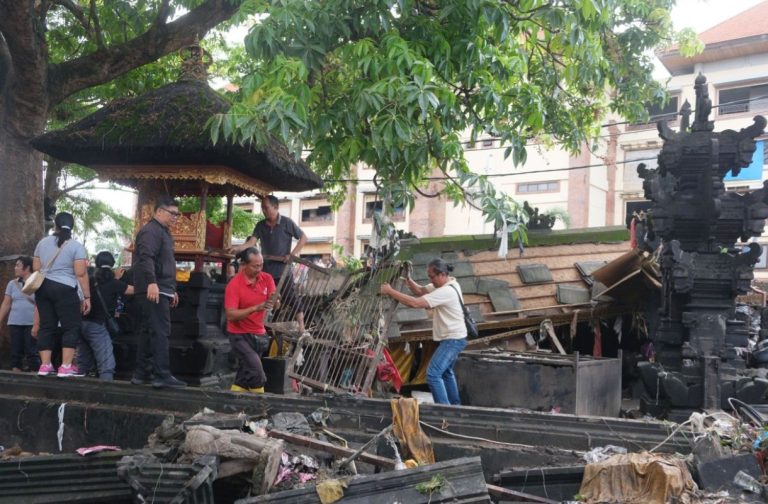 BNPB Pimpin Gotong Royong Perbaiki Infrastruktur Rusak Pascabanjir Bali