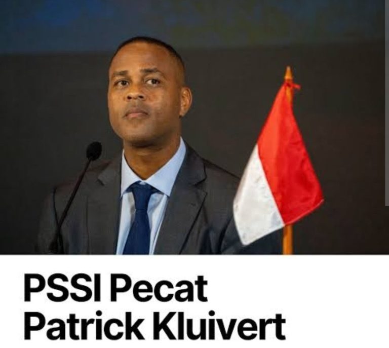 PSSI Akhiri Tugas Patrick Kluivert dan Seluruh Staf Pelatih Timnas Indonesia